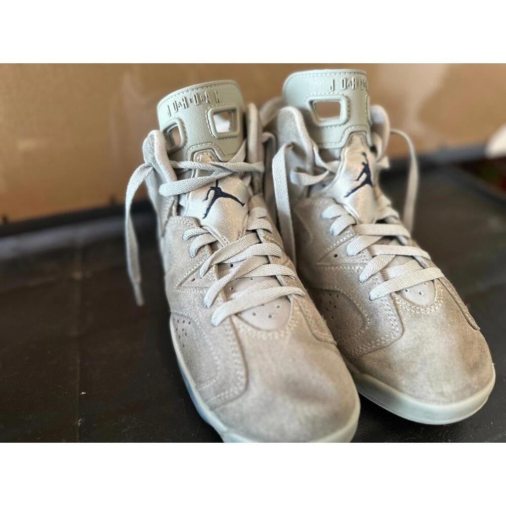 Air Jordan 6 Retro "Georgetown" SIZE: 6.5 Youth - Picture 5 of 7